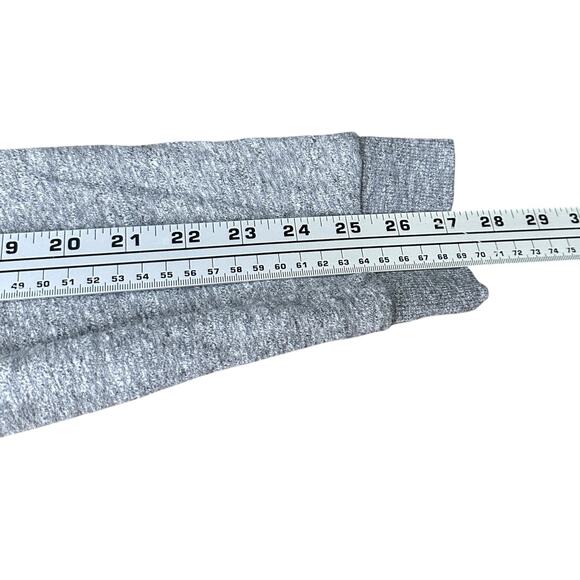 Marine Layer Henley Shirt Men's Marge M/L Heather Gray Rayon Long Sleeve - Picture 9 of 10